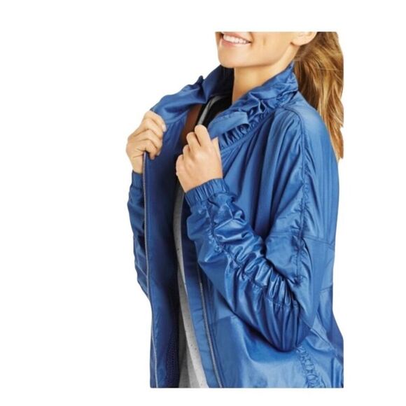 Lorna Jane active women’s dusty blue night runner, jacket, size small - Picture 4 of 9